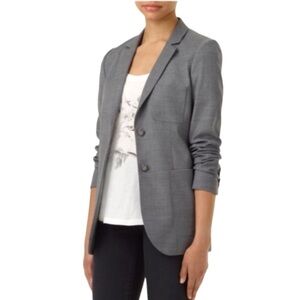 Talula Exeter Gray Wool School Boy Blazer - Size 6